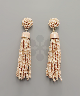 Beaded Drop Earrings