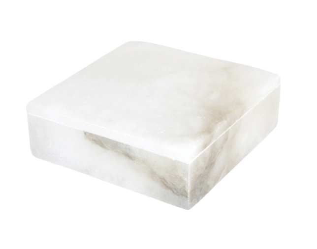 Alabaster Square Box