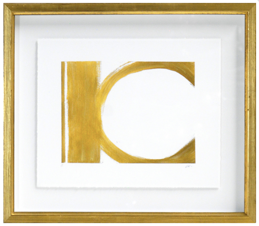 Motion in Gold Series - Giclee Print