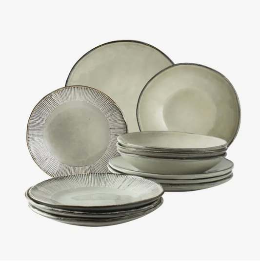 3 Piece Organic Dinnerware Set