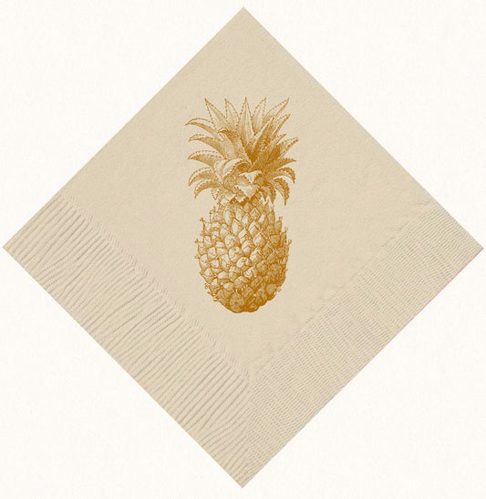 Pineapple Beverage Napkin