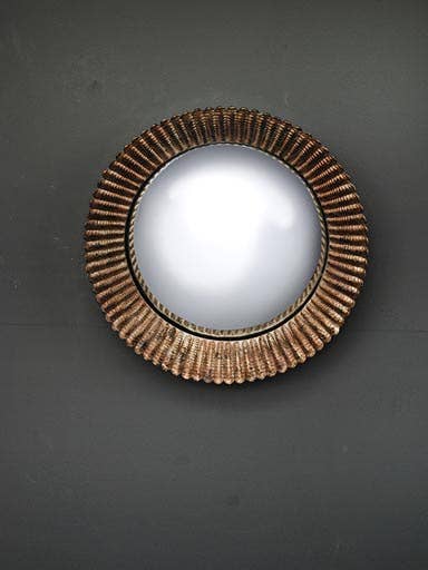 Rusted Convex Mirror