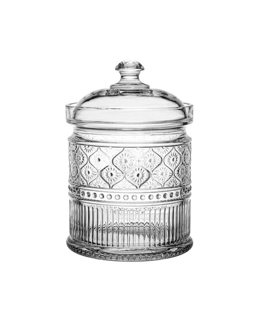 Cut Glass Canister