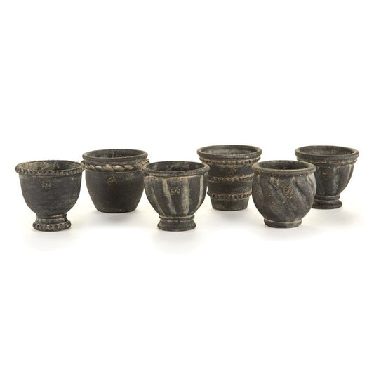 Wakefield Handmade Mini Pots in Black